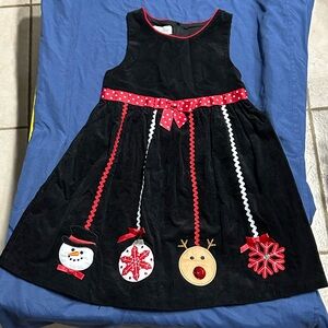 Vintage Bonnie Jean Christmas Dress